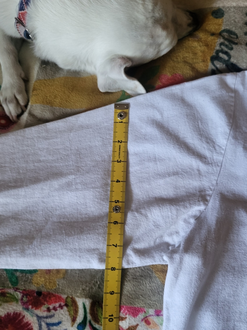 Traditional Mexican Embroidered Cotton Top - Picture 14 of 14
